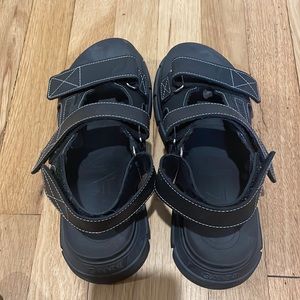 Ganni Rubber Sandals in Black
